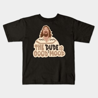 The Dude - Big Lebowski Tribute: In a Good Mood with Bowling Bliss Kids T-Shirt